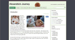 Desktop Screenshot of alexandriasjourney.org
